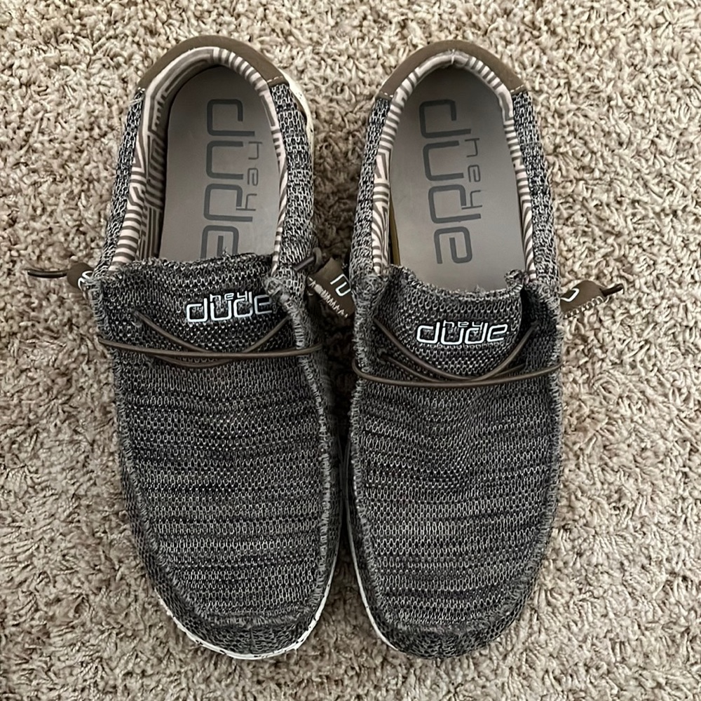 Hey Dude Wally slip ons, Mens, size 11, worn once
